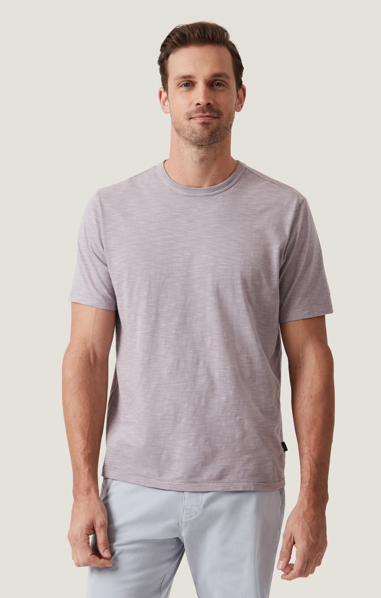 Slub Crew Neck Shirt