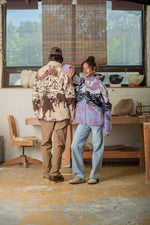 Unisex Printed Sherpa Fleece