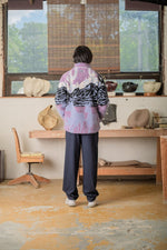 Unisex Printed Sherpa Fleece
