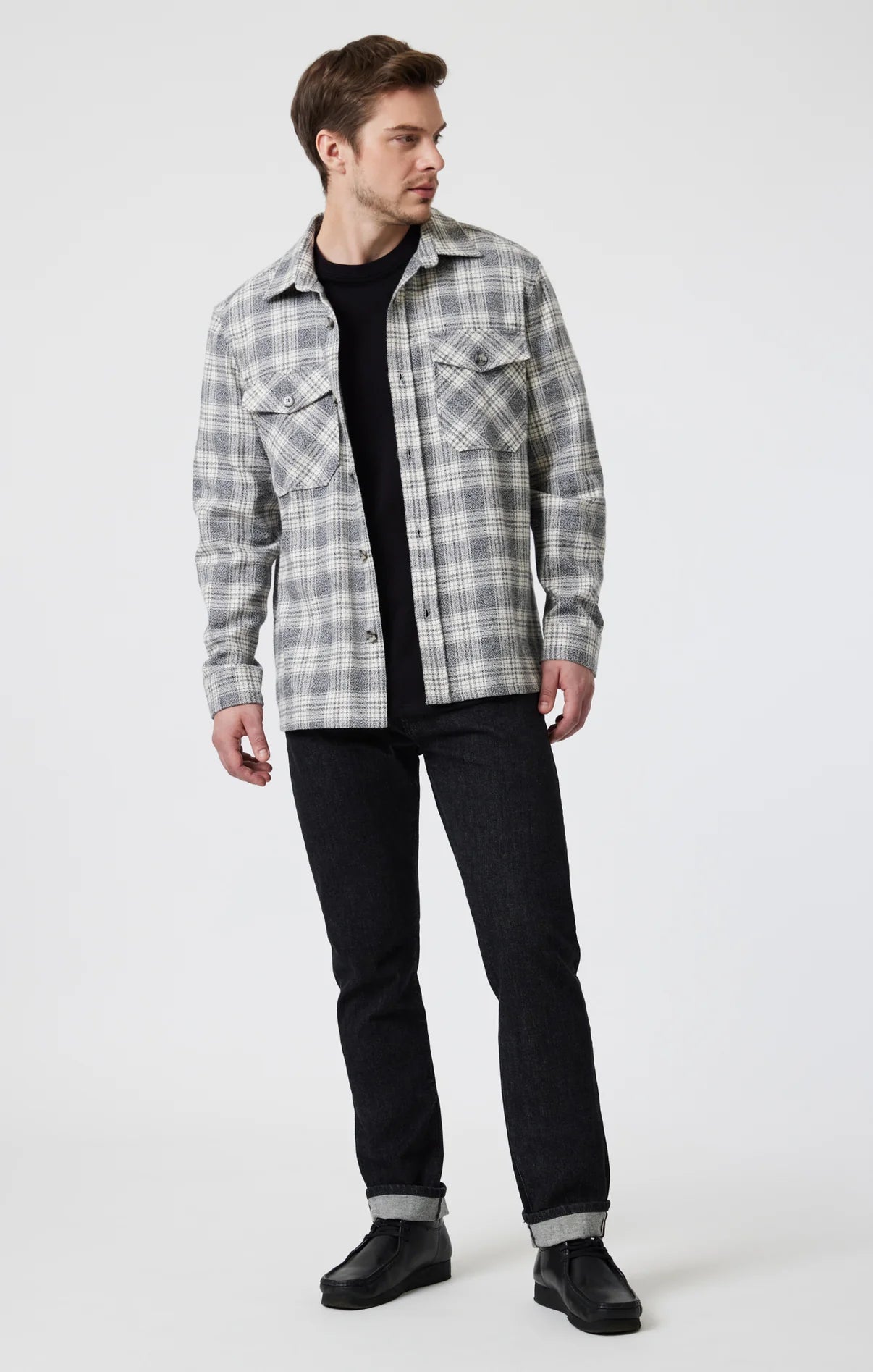 Double Pocket Check Shirt