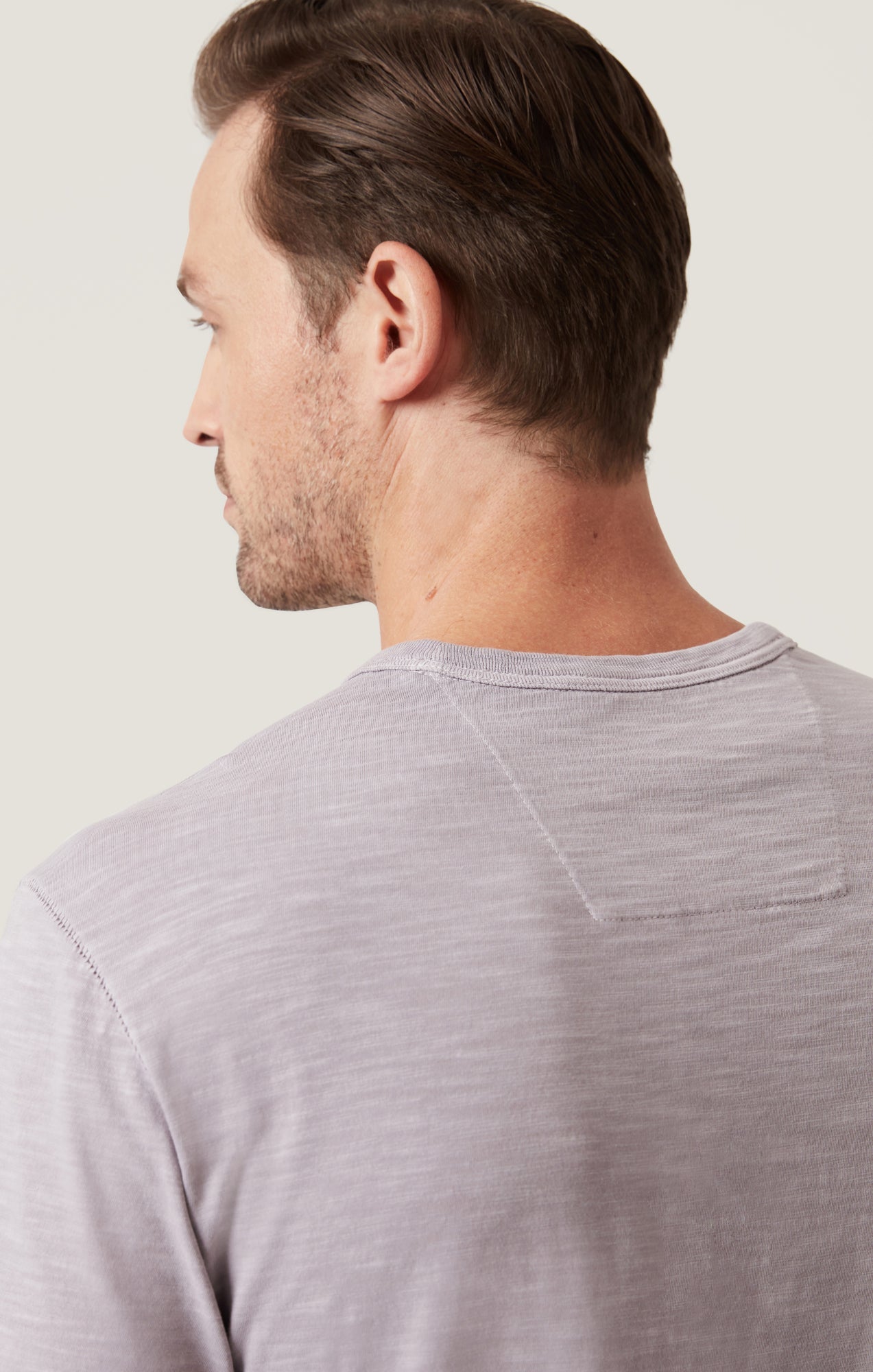 Slub Crew Neck Shirt