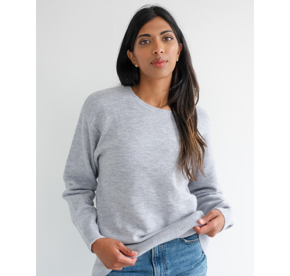 Oversized Knitted Crew