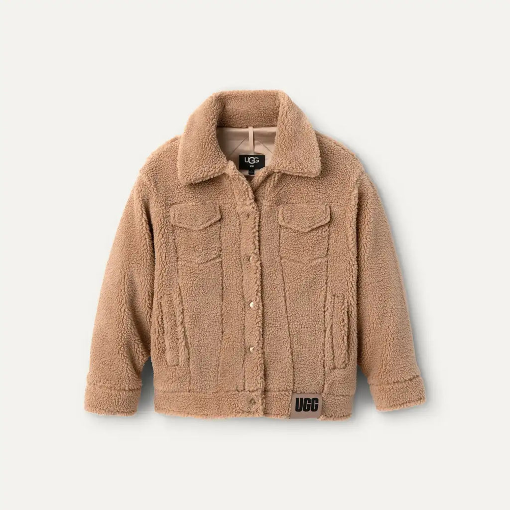 W Frankie Sherpa Trucker Jacket