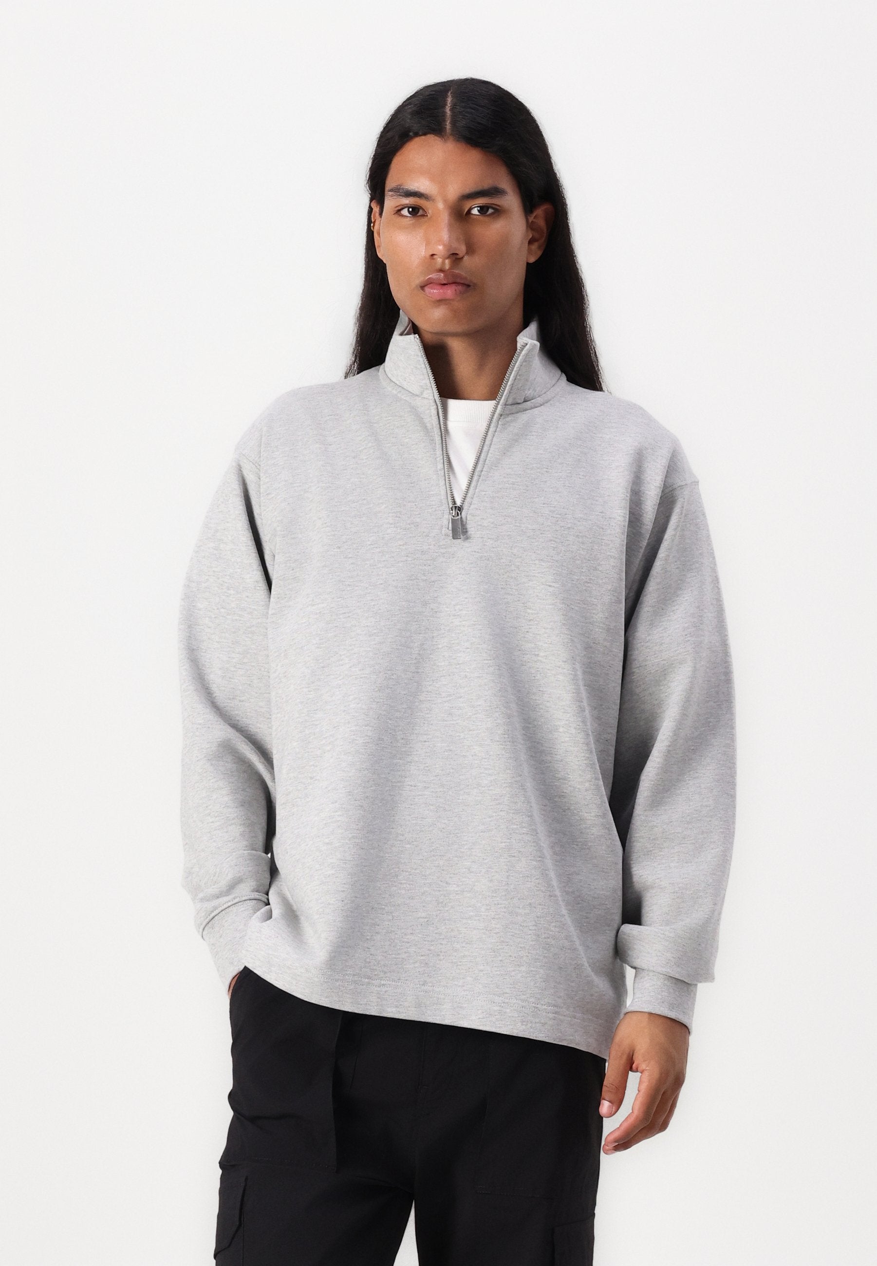 SLH Relaxaron LS Half Zip Sweatshirt