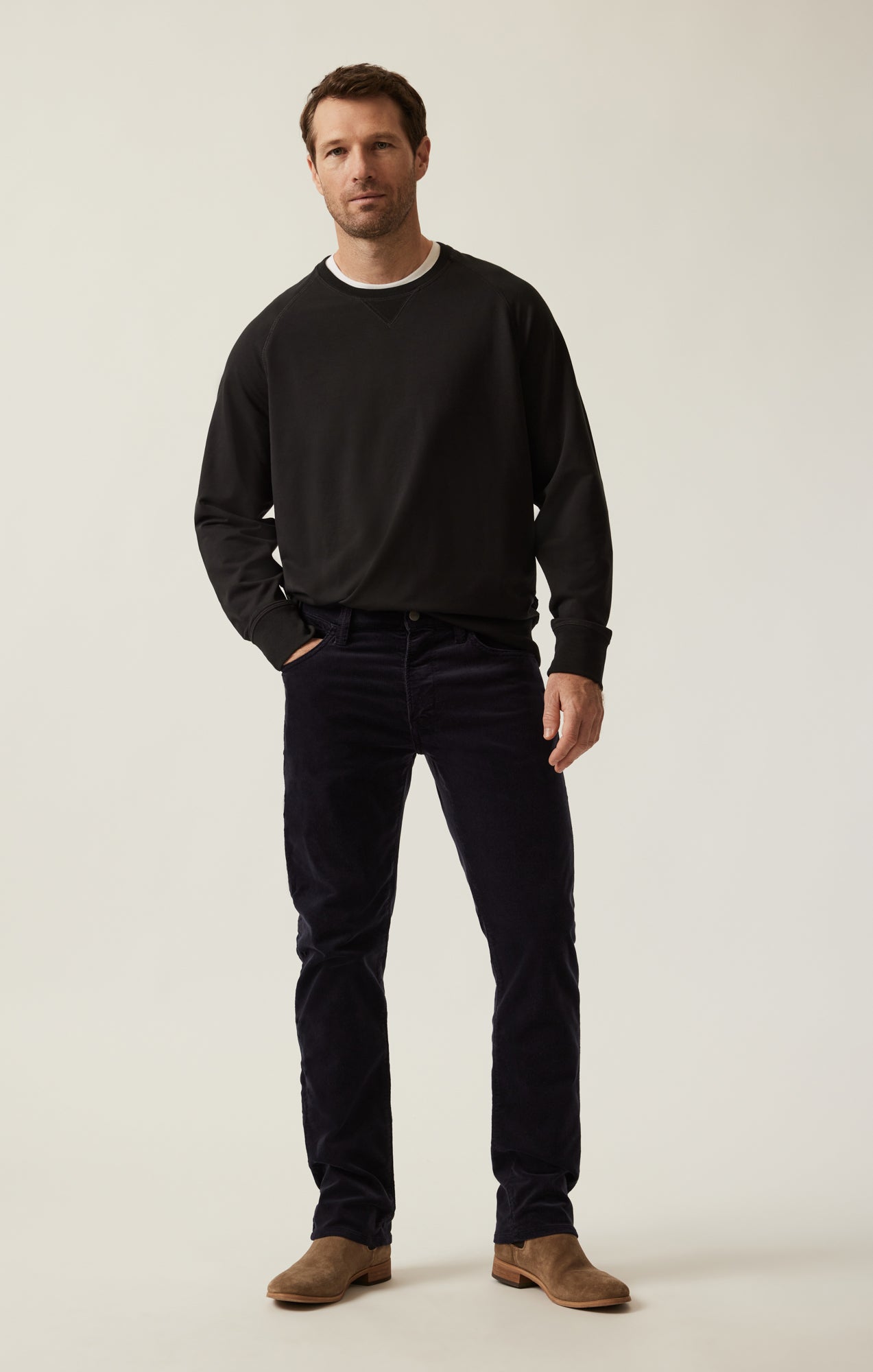 French Terry Crew Sweatshirt