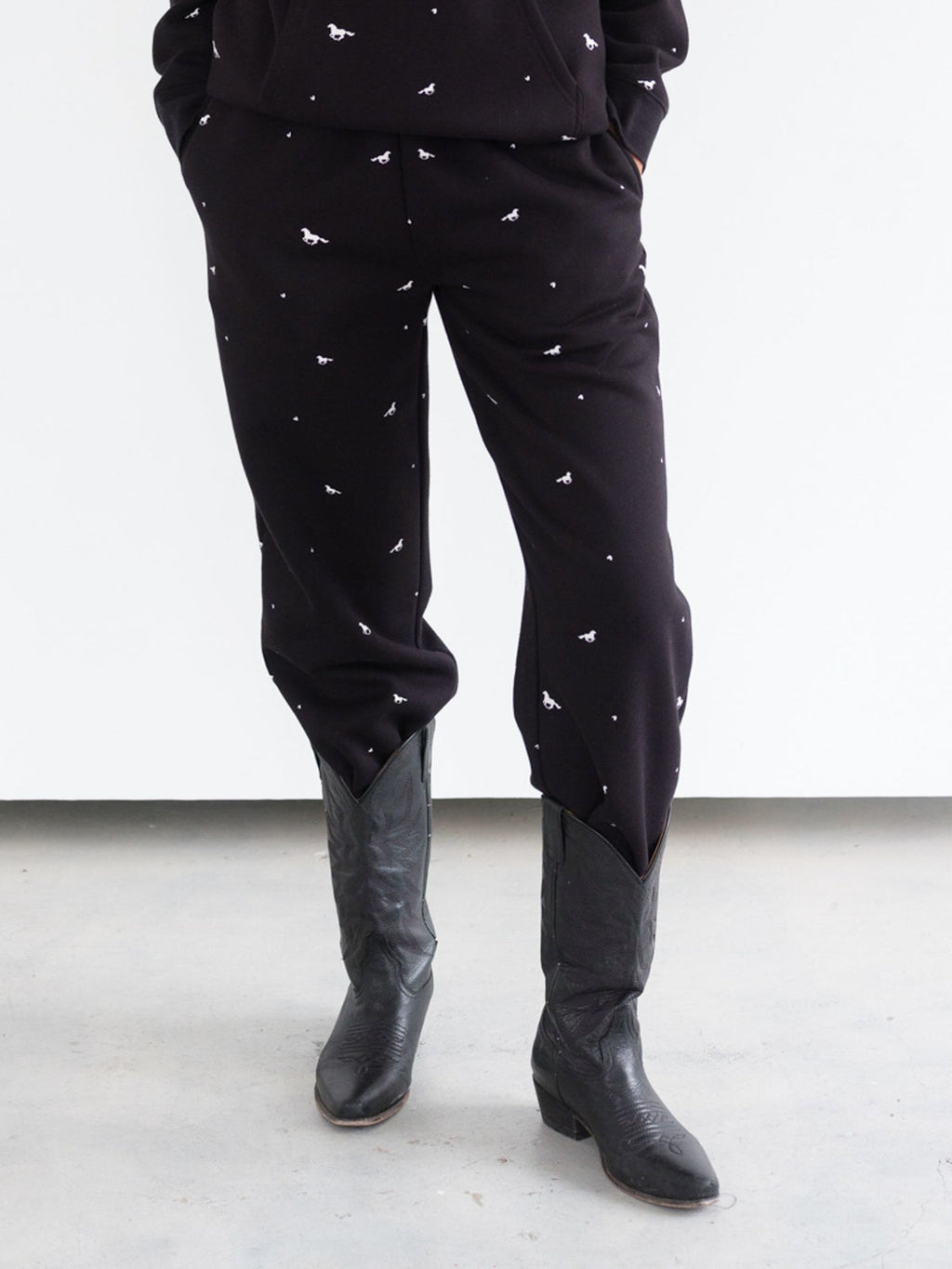 All Over Horse Oversized Jogger