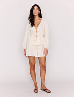 Estelle Tie Front Blouse