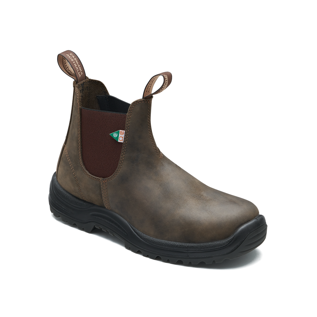 Blundstone 180 Work & Safety Boot - Waxy Rustic Brown
