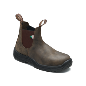 Blundstone 180 Work & Safety Boot - Waxy Rustic Brown