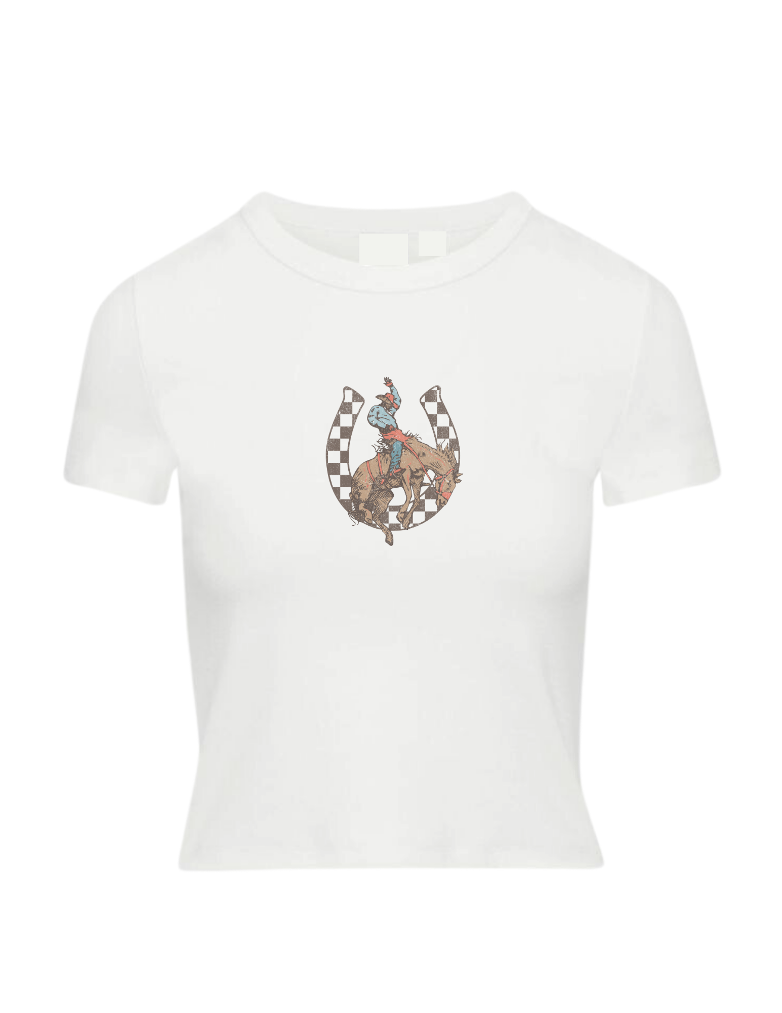Checkered Bronc Rodeo Shirt