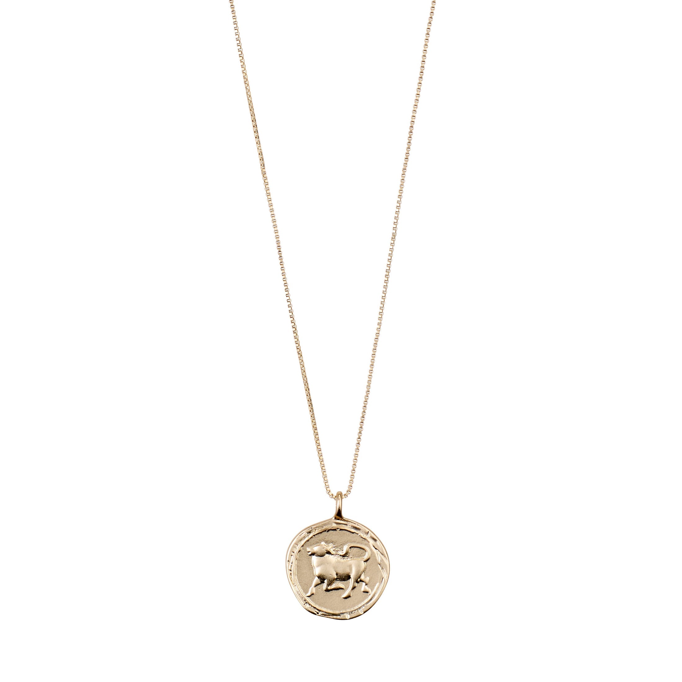 Taurus Horoscope Crystal Necklace