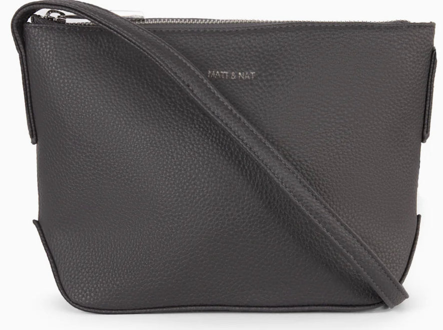 SAM VEGAN CROSSBODY BAG - GRAIN