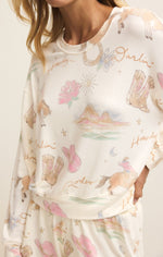 Desert Rose LS Top