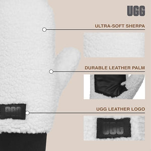 Mitten With Logo Tape