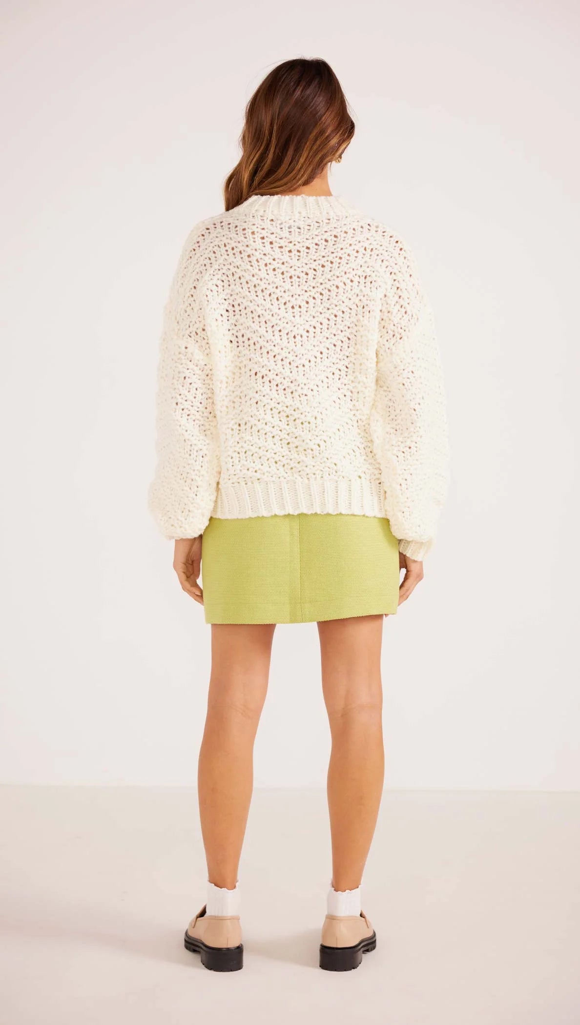 LUNA ZIG-ZAG KNIT JUMPER