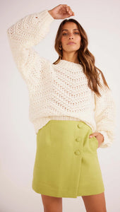 LUNA ZIG-ZAG KNIT JUMPER