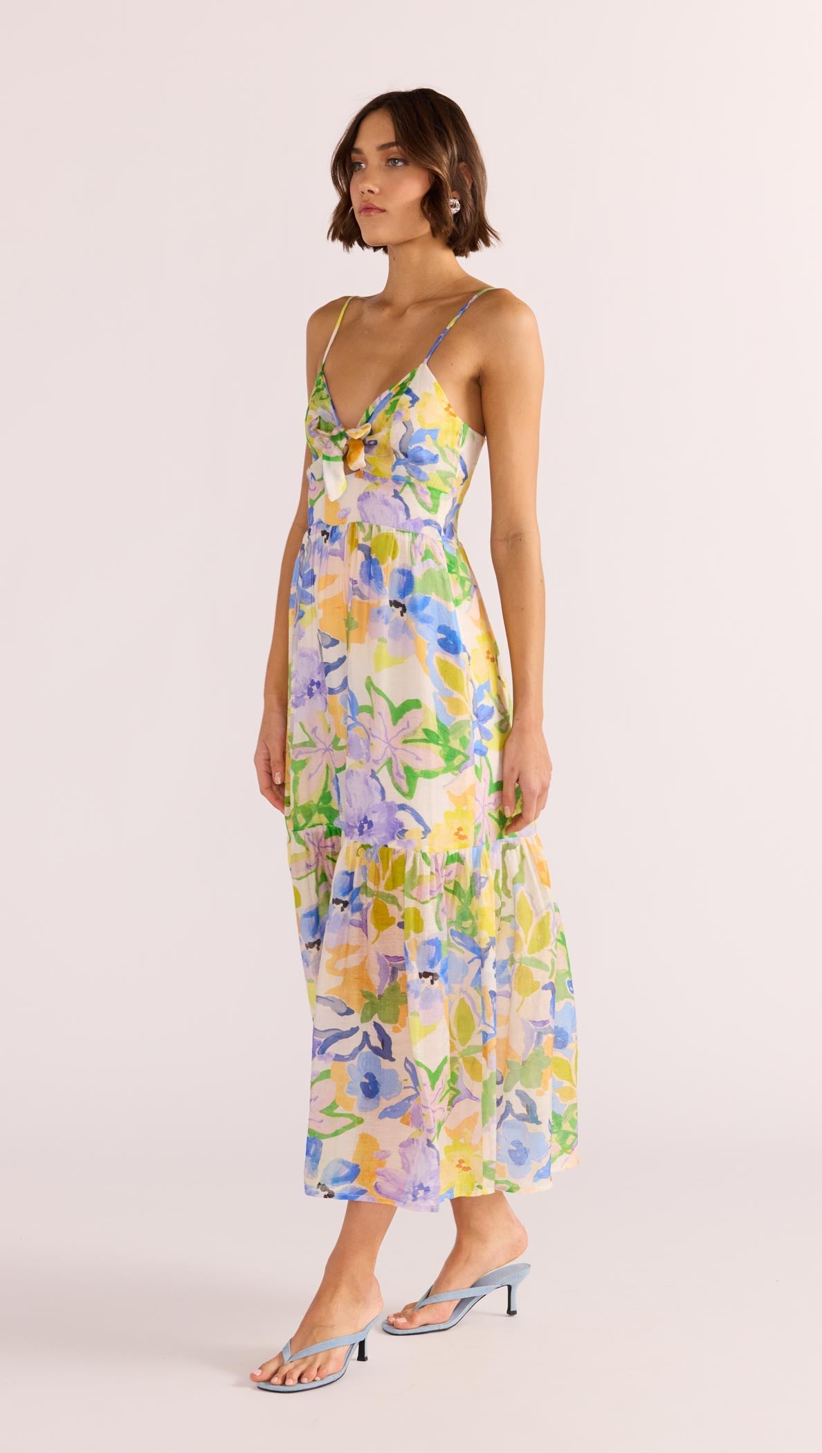 Fable Tie Midi Dress
