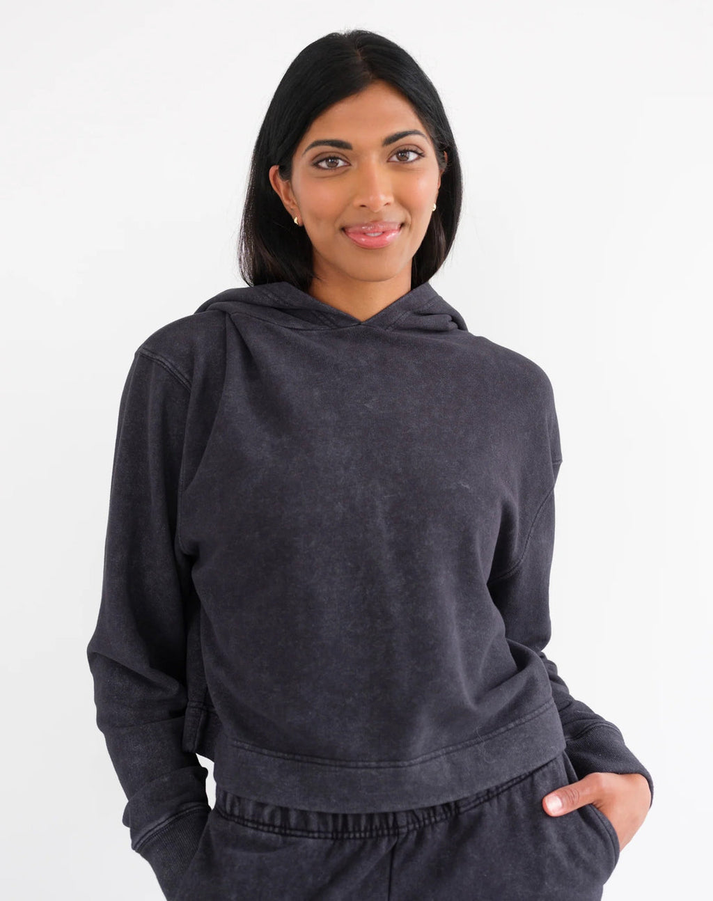 Cropped Core Hoodie