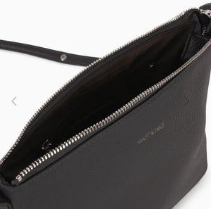 SAM VEGAN CROSSBODY BAG - GRAIN