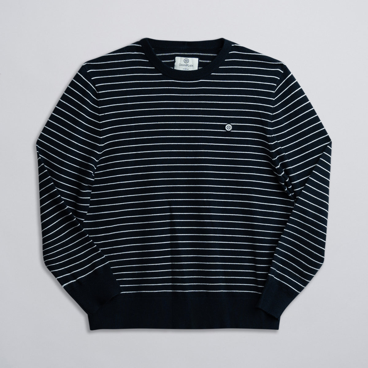 STRIPED KNIT SWEATER