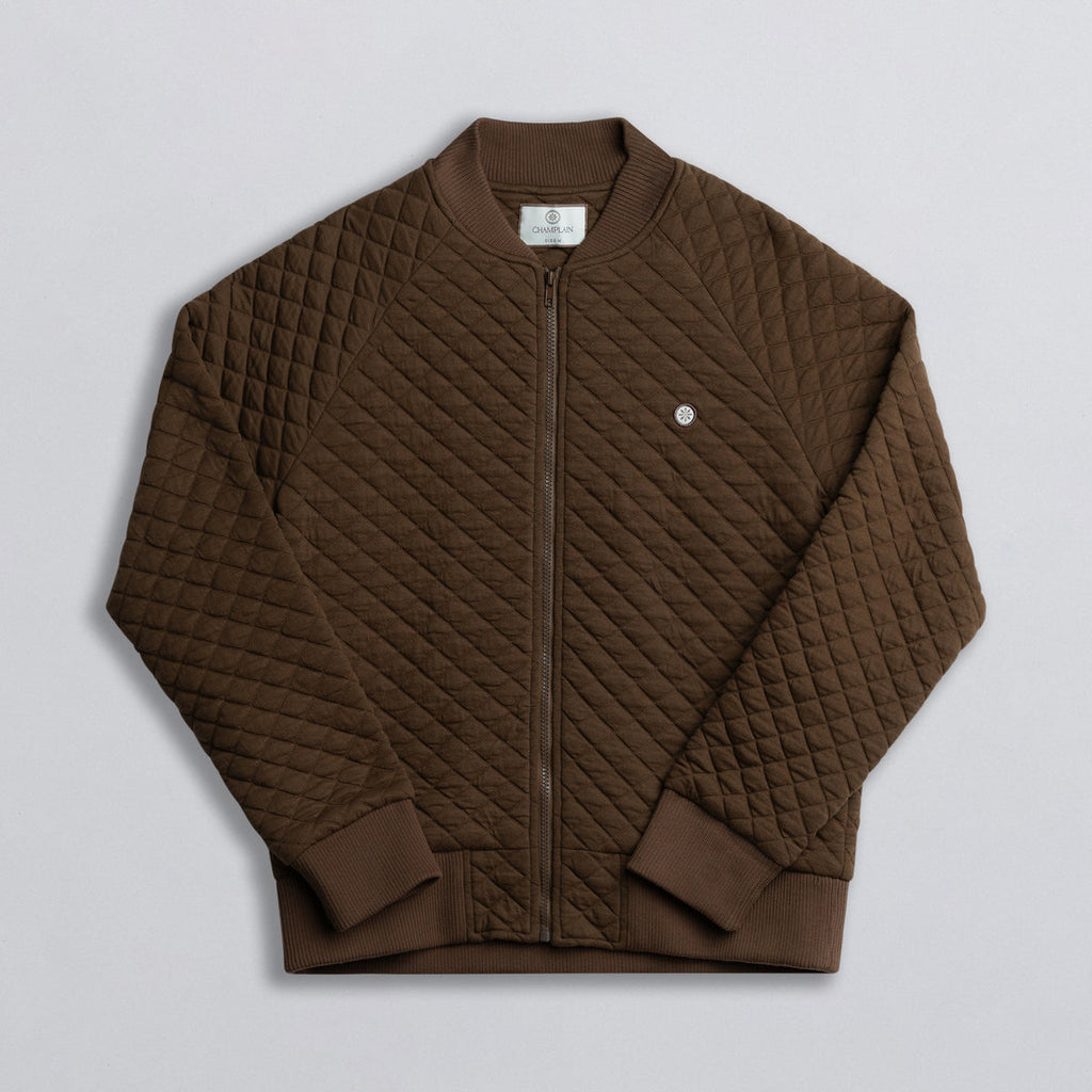 Fill Zip Bomber Jacket