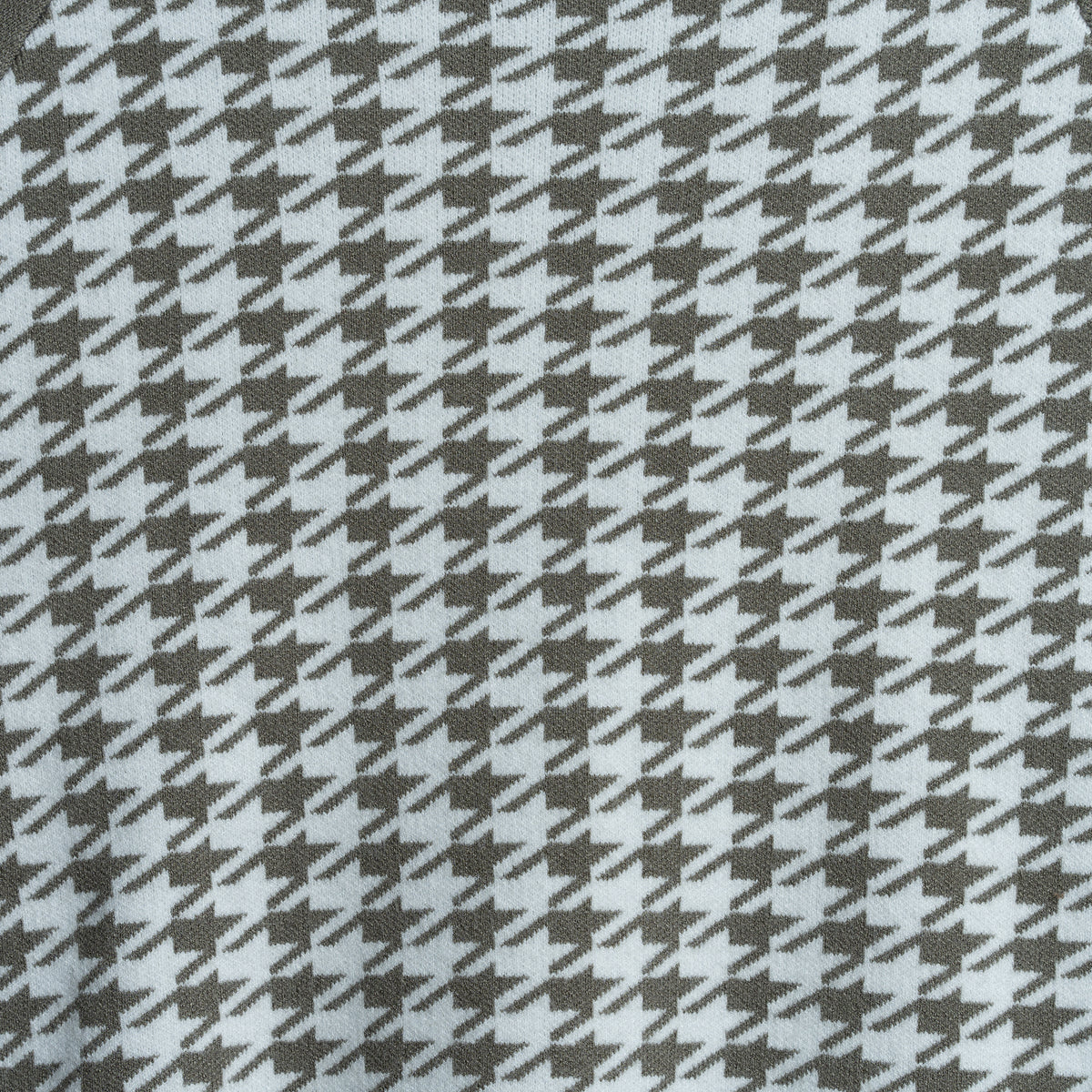 HOUNDSTOOTH KNIT SWEATER