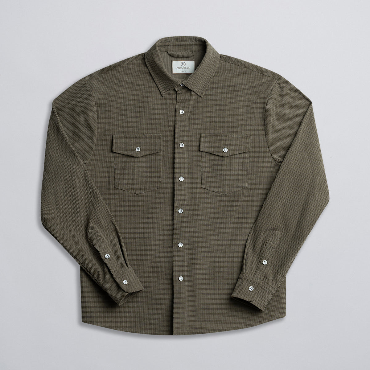 Textured Overshirt