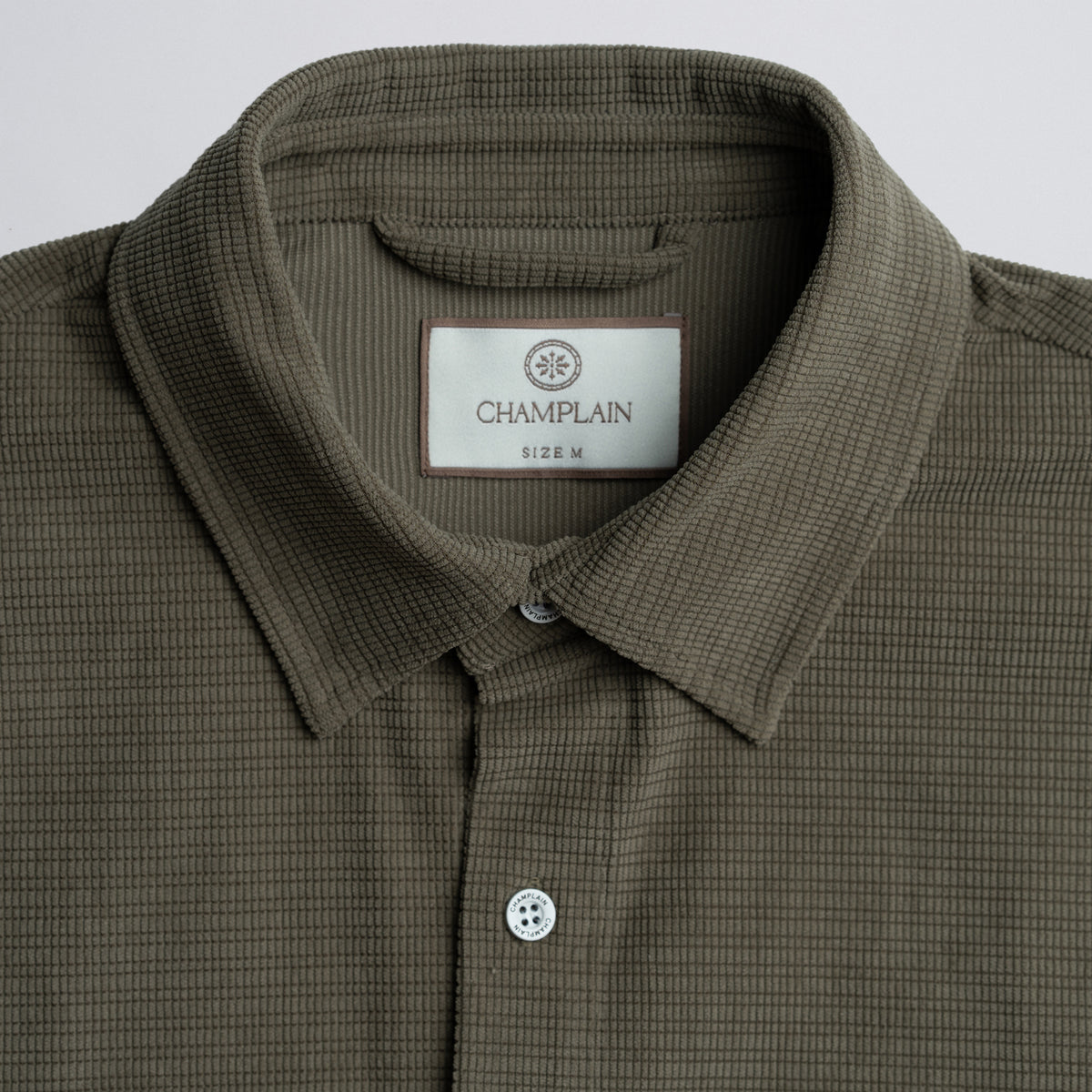 Textured Overshirt