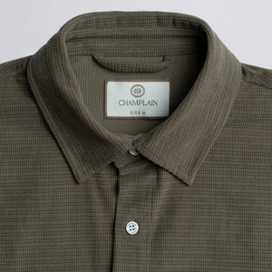 Textured Overshirt