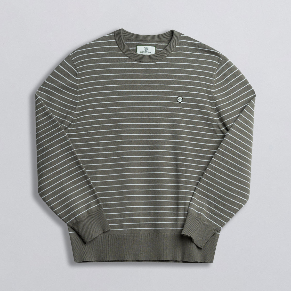 STRIPED KNIT SWEATER