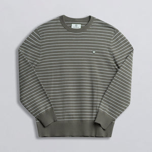 STRIPED KNIT SWEATER