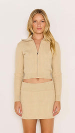 Aspen Zip Front Knit
