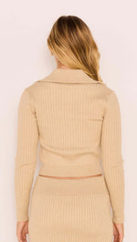 Aspen Zip Front Knit