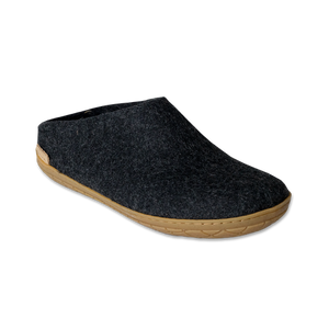 Slip-On Glerup Charcoal Honey Rubber