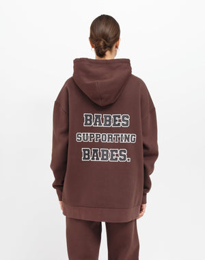 Babes Supporting Babes Big Sister Hoodie