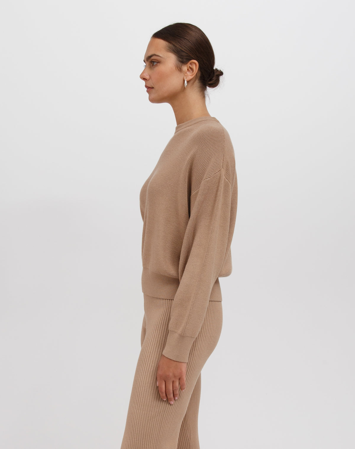 Olivia Rib Knit Crew Sweater