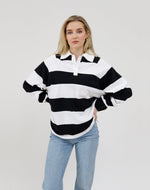 Stripe Rugby Polo
