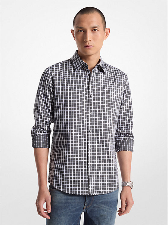 LS WP Plaid Dress Shirt