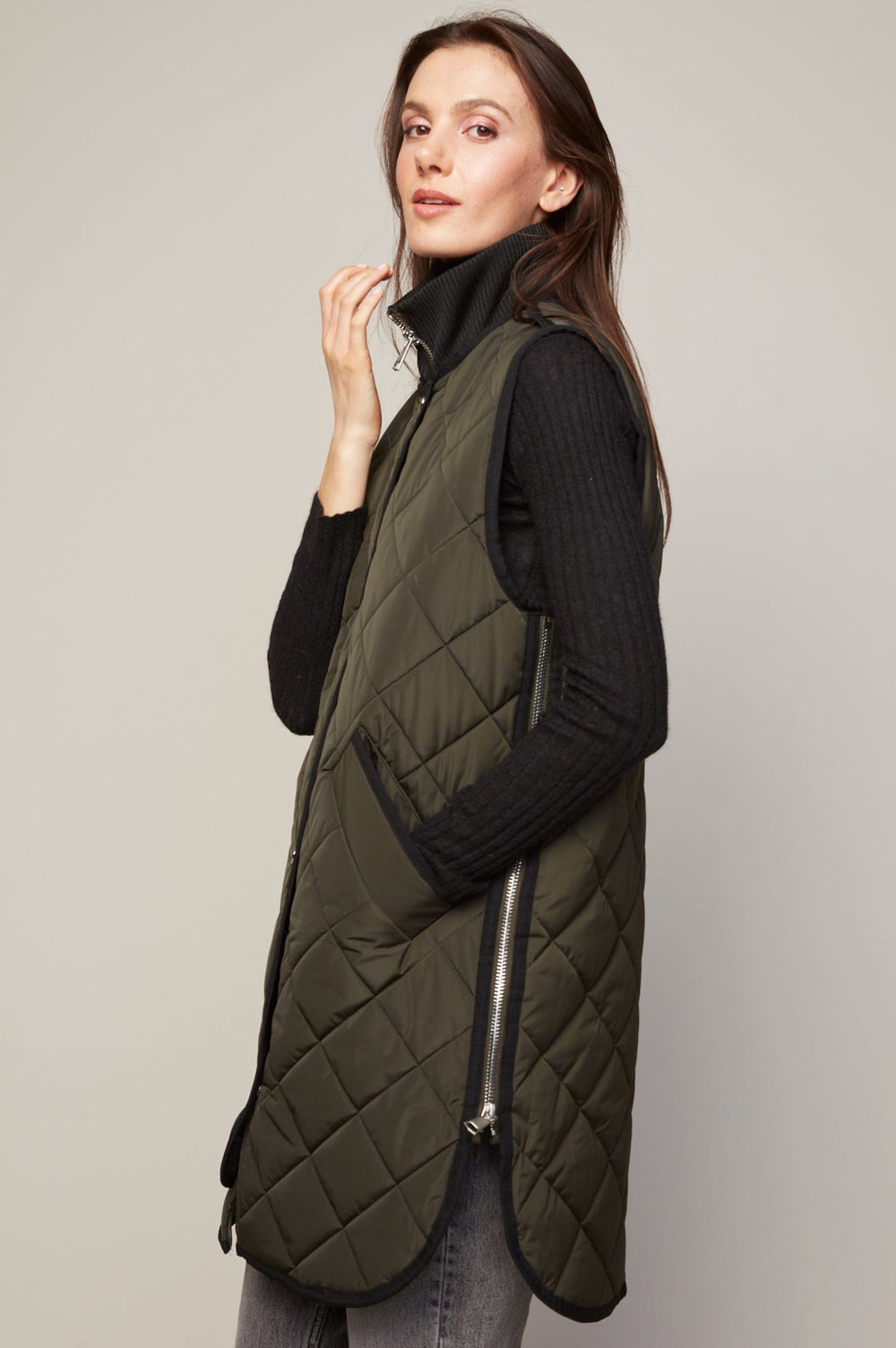 Destiney Quilted Vest