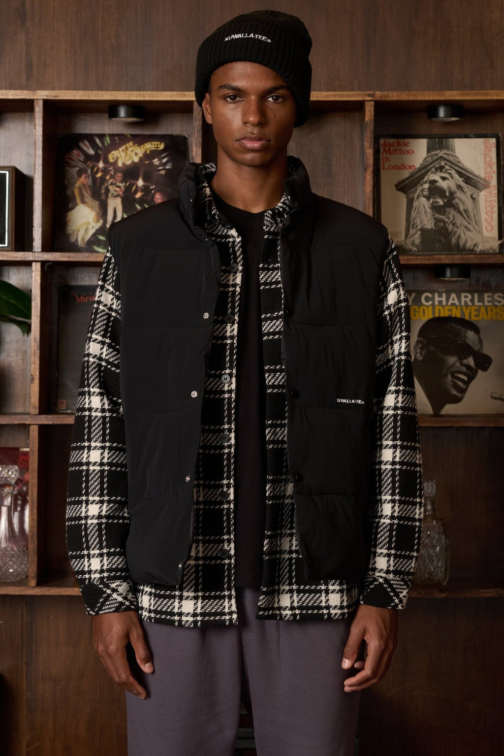 Nylon Puffer Vest
