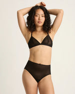 Bamboo Mesh Triangle Bralette