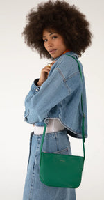 SAM VEGAN CROSSBODY BAG - GRAIN