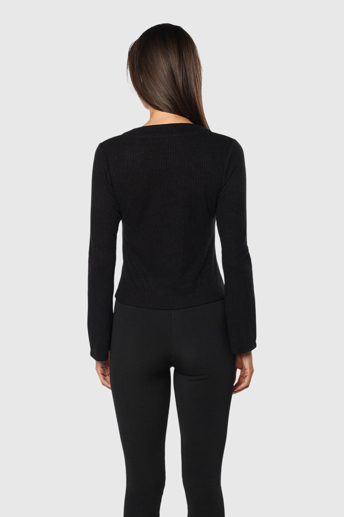 Tie Front Long Sleeve