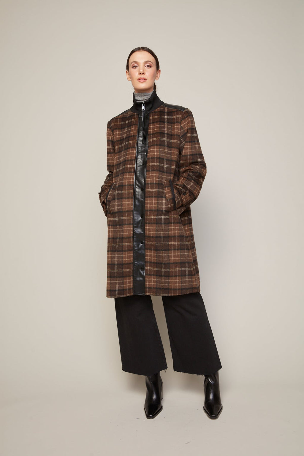 Brooke Wool Blend Coat