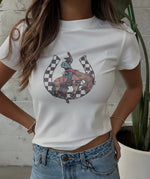 Checkered Bronc Rodeo Shirt