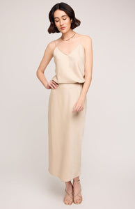 Priscilla Satin Tank