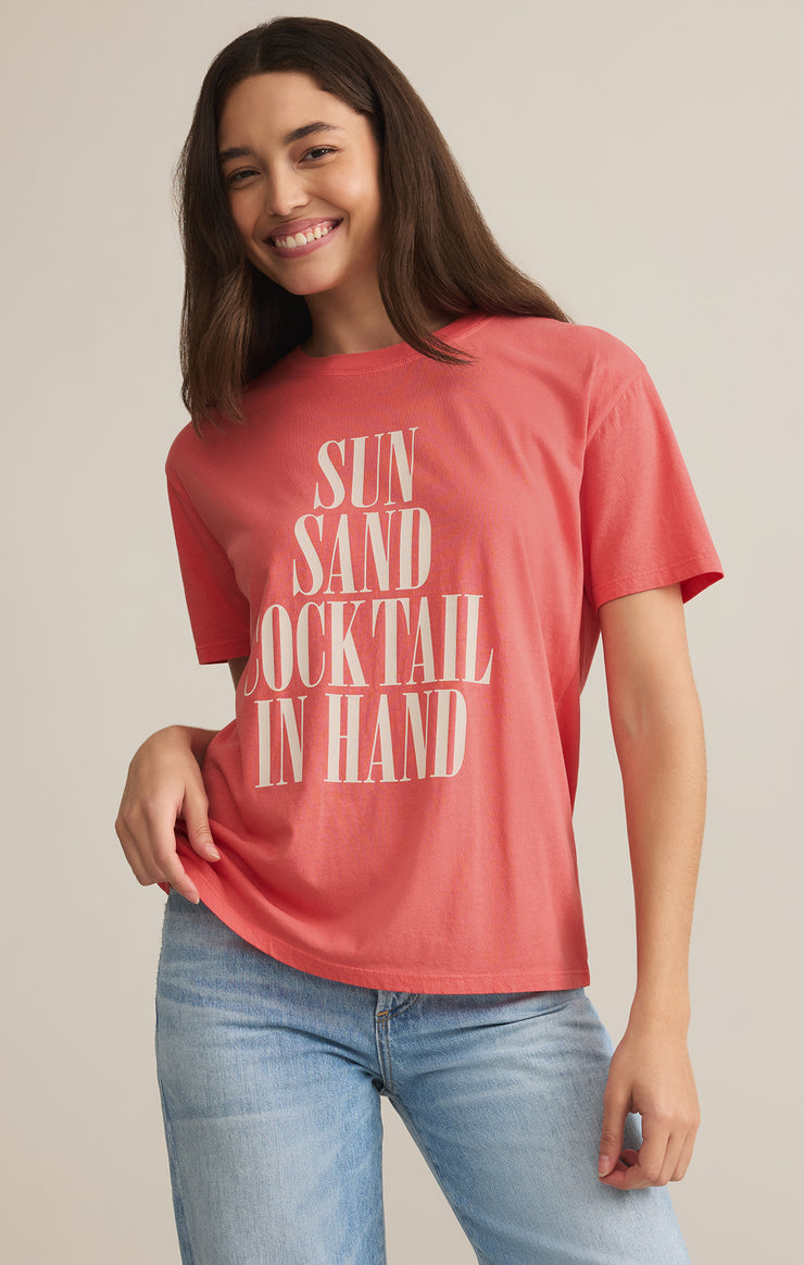 Sun & Sand Boyfriend Tee