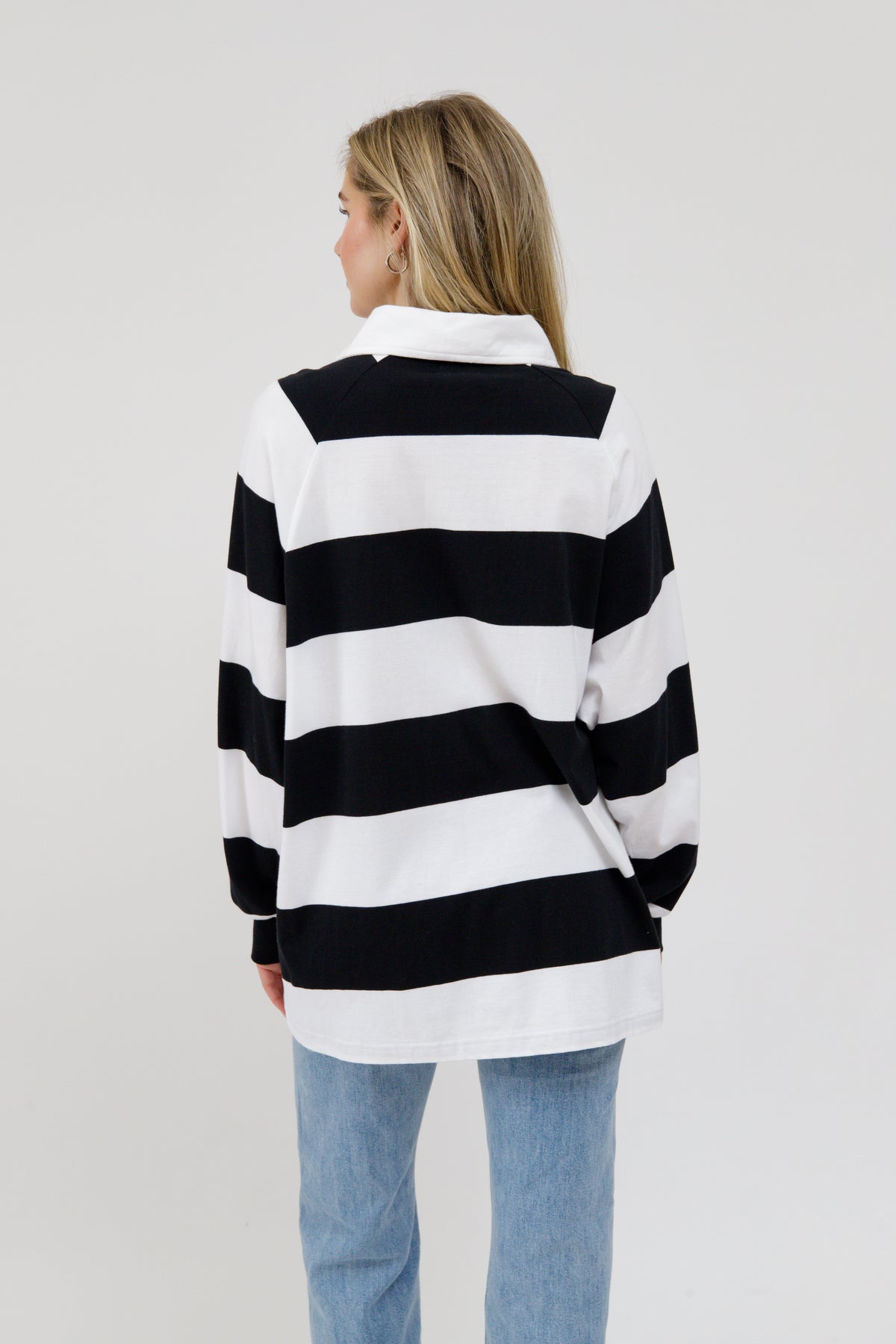Stripe Rugby Polo