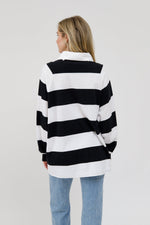 Stripe Rugby Polo
