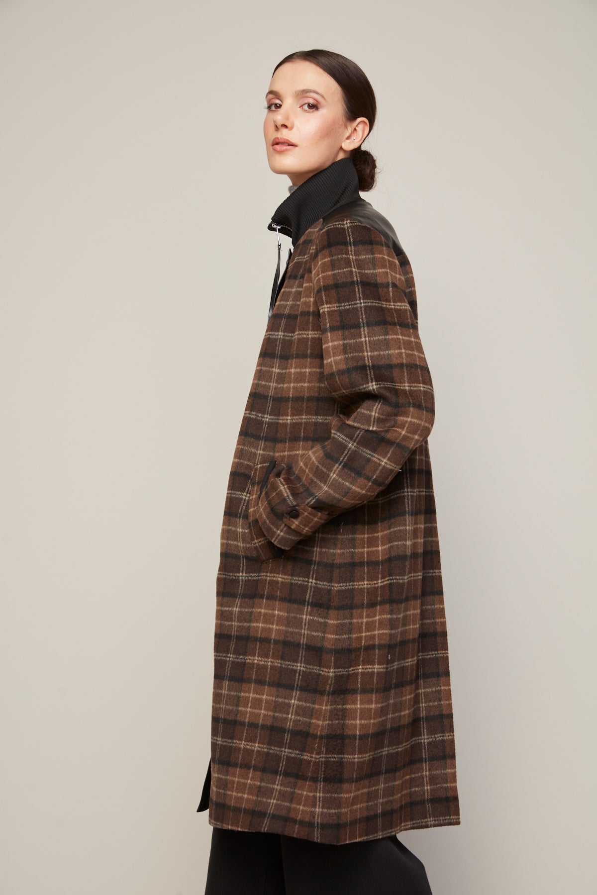 Brooke Wool Blend Coat